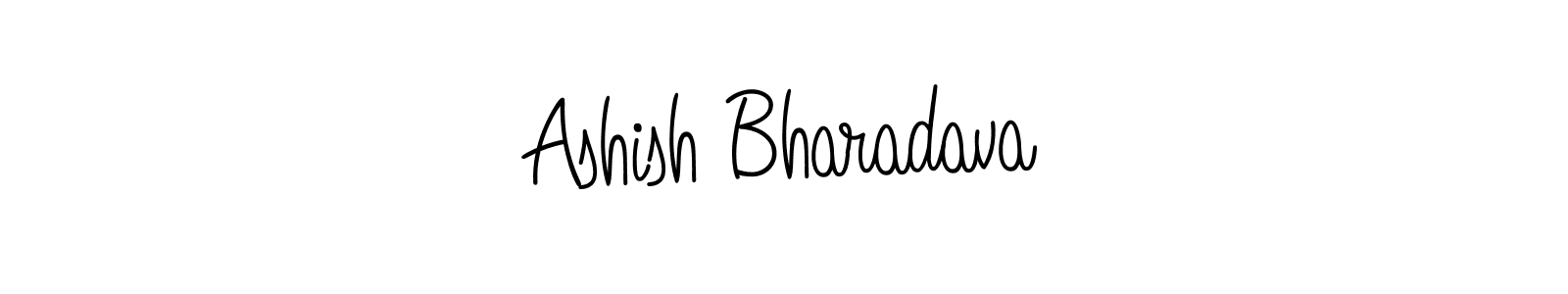 Use a signature maker to create a handwritten signature online. With this signature software, you can design (Angelique-Rose-font-FFP) your own signature for name Ashish Bharadava. Ashish Bharadava signature style 5 images and pictures png