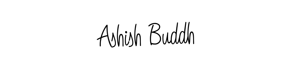 Also we have Ashish Buddh name is the best signature style. Create professional handwritten signature collection using Angelique-Rose-font-FFP autograph style. Ashish Buddh signature style 5 images and pictures png