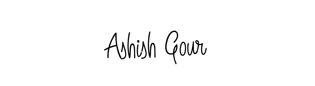 You can use this online signature creator to create a handwritten signature for the name Ashish Gour. This is the best online autograph maker. Ashish Gour signature style 5 images and pictures png