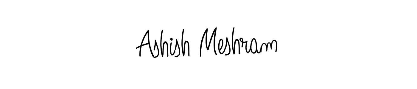 Create a beautiful signature design for name Ashish Meshram. With this signature (Angelique-Rose-font-FFP) fonts, you can make a handwritten signature for free. Ashish Meshram signature style 5 images and pictures png