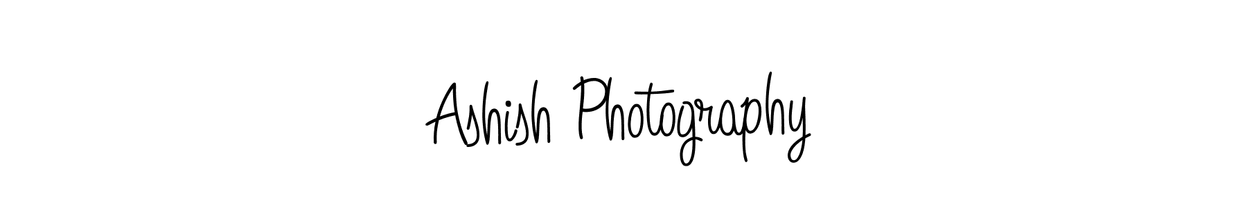 Use a signature maker to create a handwritten signature online. With this signature software, you can design (Angelique-Rose-font-FFP) your own signature for name Ashish Photography. Ashish Photography signature style 5 images and pictures png