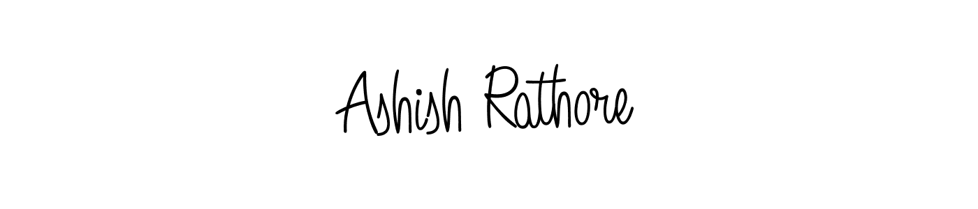 Make a beautiful signature design for name Ashish Rathore. With this signature (Angelique-Rose-font-FFP) style, you can create a handwritten signature for free. Ashish Rathore signature style 5 images and pictures png