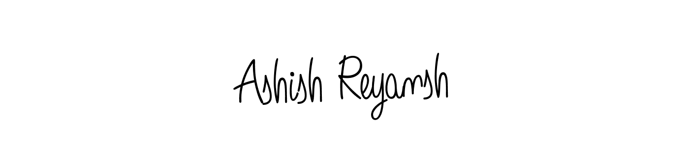 Create a beautiful signature design for name Ashish Reyansh. With this signature (Angelique-Rose-font-FFP) fonts, you can make a handwritten signature for free. Ashish Reyansh signature style 5 images and pictures png