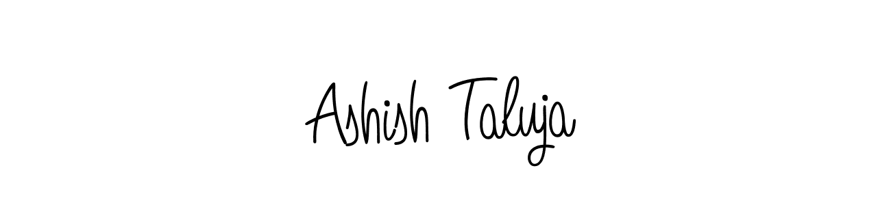 Once you've used our free online signature maker to create your best signature Angelique-Rose-font-FFP style, it's time to enjoy all of the benefits that Ashish Taluja name signing documents. Ashish Taluja signature style 5 images and pictures png