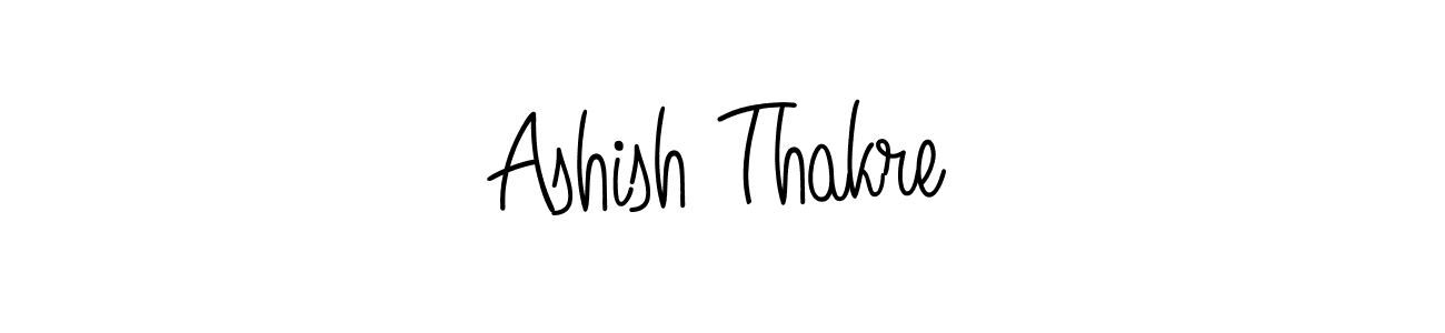 Ashish Thakre stylish signature style. Best Handwritten Sign (Angelique-Rose-font-FFP) for my name. Handwritten Signature Collection Ideas for my name Ashish Thakre. Ashish Thakre signature style 5 images and pictures png
