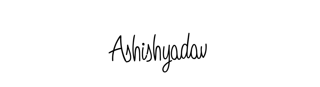 Also we have Ashishyadav name is the best signature style. Create professional handwritten signature collection using Angelique-Rose-font-FFP autograph style. Ashishyadav signature style 5 images and pictures png