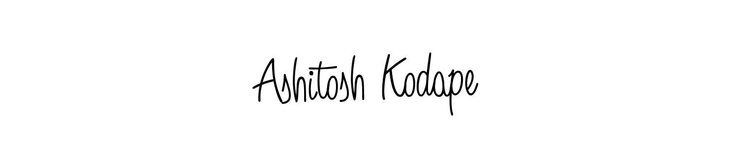 Similarly Angelique-Rose-font-FFP is the best handwritten signature design. Signature creator online .You can use it as an online autograph creator for name Ashitosh Kodape. Ashitosh Kodape signature style 5 images and pictures png