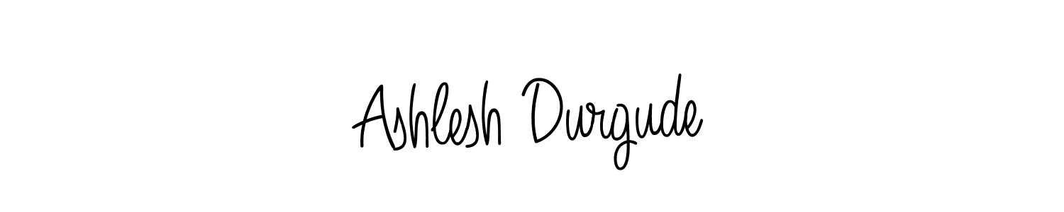 You should practise on your own different ways (Angelique-Rose-font-FFP) to write your name (Ashlesh Durgude) in signature. don't let someone else do it for you. Ashlesh Durgude signature style 5 images and pictures png