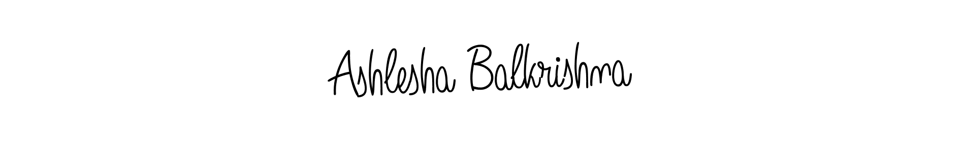 The best way (Angelique-Rose-font-FFP) to make a short signature is to pick only two or three words in your name. The name Ashlesha Balkrishna include a total of six letters. For converting this name. Ashlesha Balkrishna signature style 5 images and pictures png