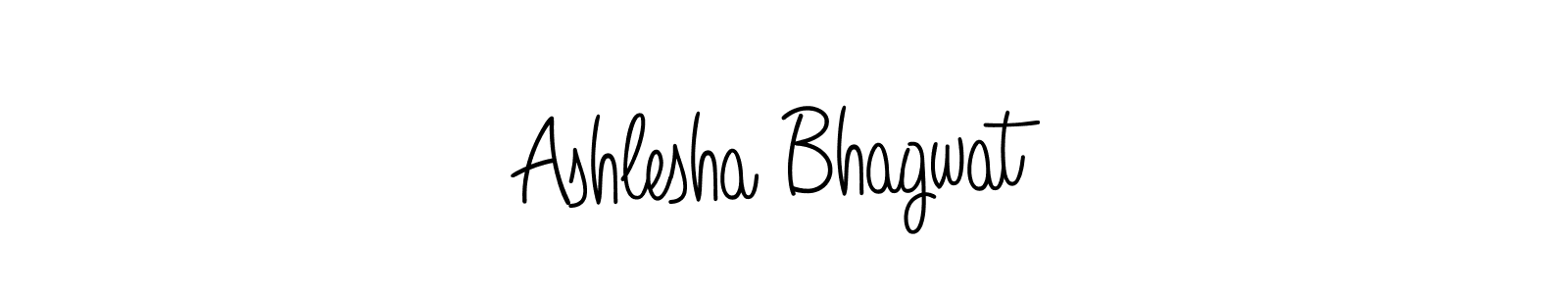 Use a signature maker to create a handwritten signature online. With this signature software, you can design (Angelique-Rose-font-FFP) your own signature for name Ashlesha Bhagwat. Ashlesha Bhagwat signature style 5 images and pictures png