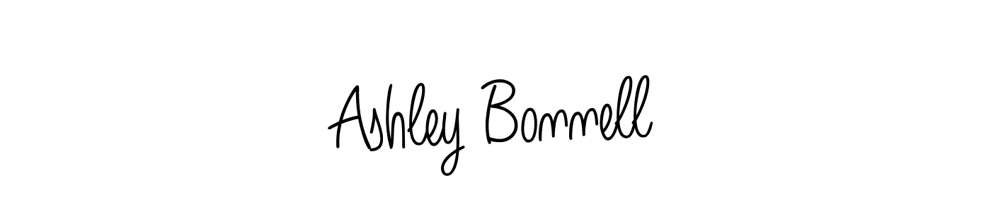 Use a signature maker to create a handwritten signature online. With this signature software, you can design (Angelique-Rose-font-FFP) your own signature for name Ashley Bonnell. Ashley Bonnell signature style 5 images and pictures png