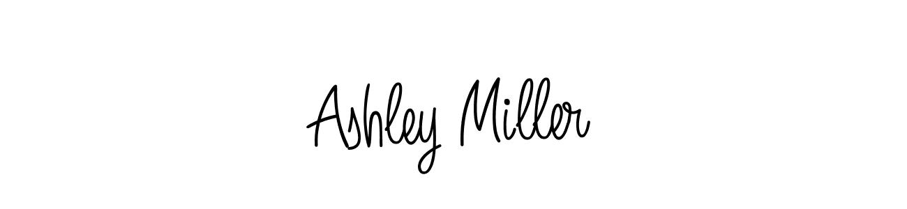 The best way (Angelique-Rose-font-FFP) to make a short signature is to pick only two or three words in your name. The name Ashley Miller include a total of six letters. For converting this name. Ashley Miller signature style 5 images and pictures png