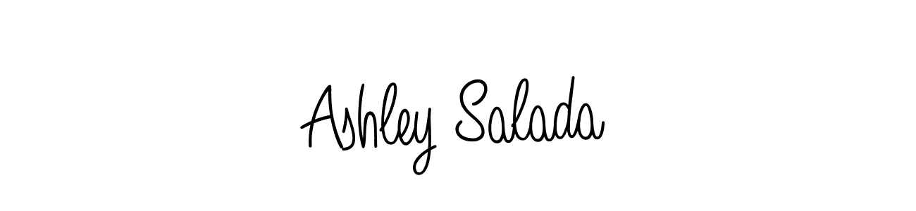 Best and Professional Signature Style for Ashley Salada. Angelique-Rose-font-FFP Best Signature Style Collection. Ashley Salada signature style 5 images and pictures png