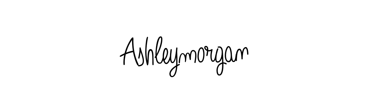 Ashleymorgan stylish signature style. Best Handwritten Sign (Angelique-Rose-font-FFP) for my name. Handwritten Signature Collection Ideas for my name Ashleymorgan. Ashleymorgan signature style 5 images and pictures png