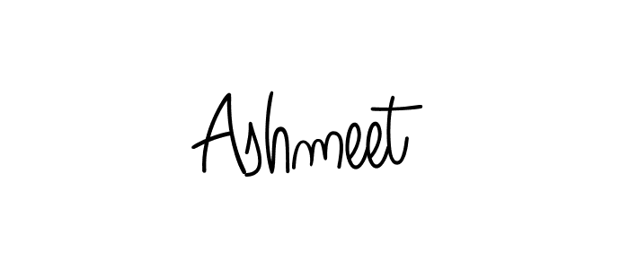 Also we have Ashmeet name is the best signature style. Create professional handwritten signature collection using Angelique-Rose-font-FFP autograph style. Ashmeet signature style 5 images and pictures png