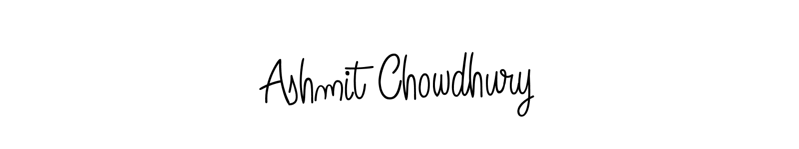 How to make Ashmit Chowdhury name signature. Use Angelique-Rose-font-FFP style for creating short signs online. This is the latest handwritten sign. Ashmit Chowdhury signature style 5 images and pictures png