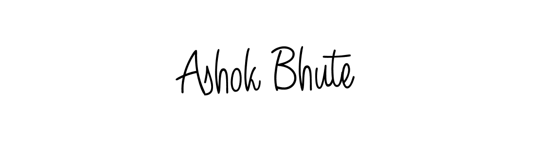 Best and Professional Signature Style for Ashok Bhute. Angelique-Rose-font-FFP Best Signature Style Collection. Ashok Bhute signature style 5 images and pictures png
