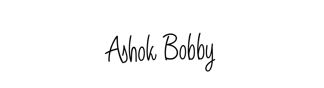 Make a short Ashok Bobby signature style. Manage your documents anywhere anytime using Angelique-Rose-font-FFP. Create and add eSignatures, submit forms, share and send files easily. Ashok Bobby signature style 5 images and pictures png