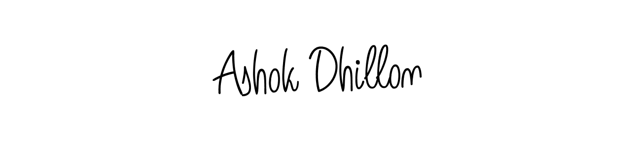 Best and Professional Signature Style for Ashok Dhillon. Angelique-Rose-font-FFP Best Signature Style Collection. Ashok Dhillon signature style 5 images and pictures png