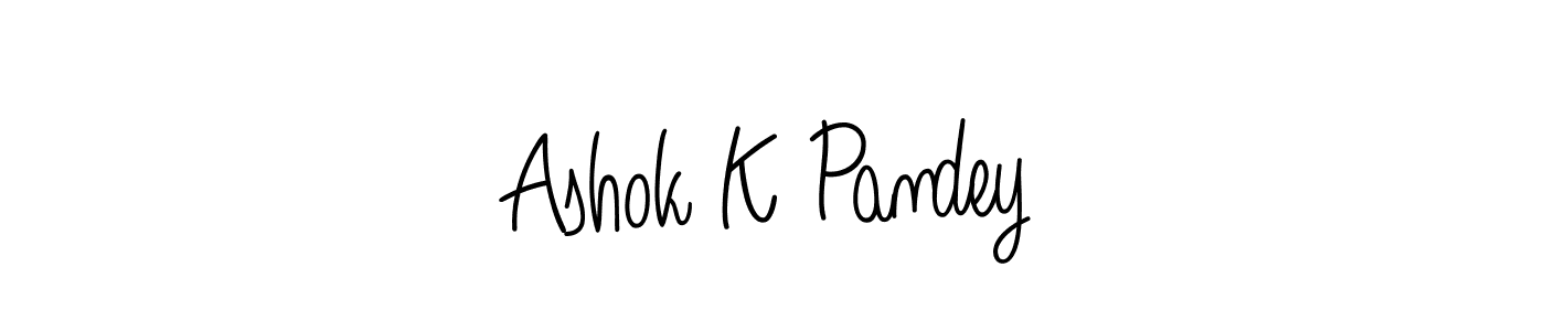 It looks lik you need a new signature style for name Ashok K Pandey. Design unique handwritten (Angelique-Rose-font-FFP) signature with our free signature maker in just a few clicks. Ashok K Pandey signature style 5 images and pictures png