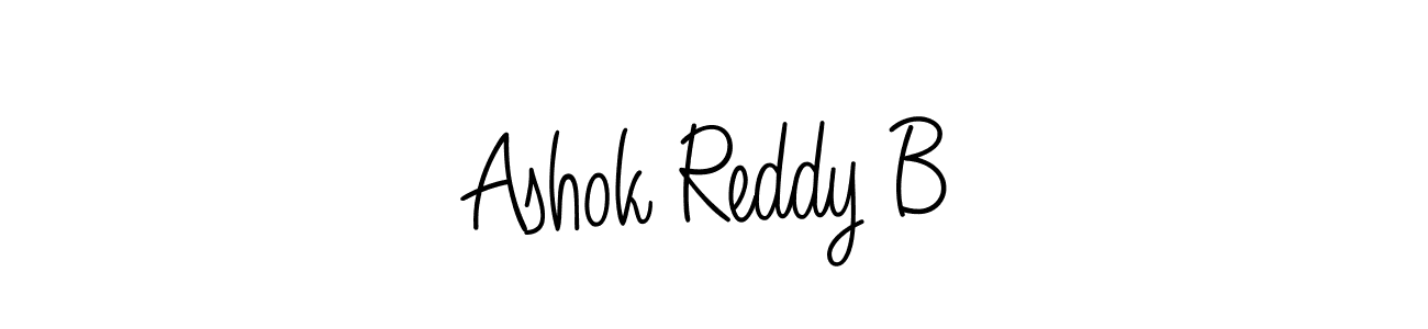 Make a beautiful signature design for name Ashok Reddy B. Use this online signature maker to create a handwritten signature for free. Ashok Reddy B signature style 5 images and pictures png