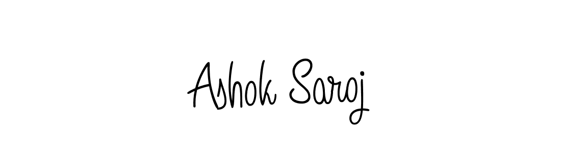 This is the best signature style for the Ashok Saroj name. Also you like these signature font (Angelique-Rose-font-FFP). Mix name signature. Ashok Saroj signature style 5 images and pictures png