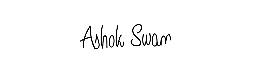 How to make Ashok Swan signature? Angelique-Rose-font-FFP is a professional autograph style. Create handwritten signature for Ashok Swan name. Ashok Swan signature style 5 images and pictures png