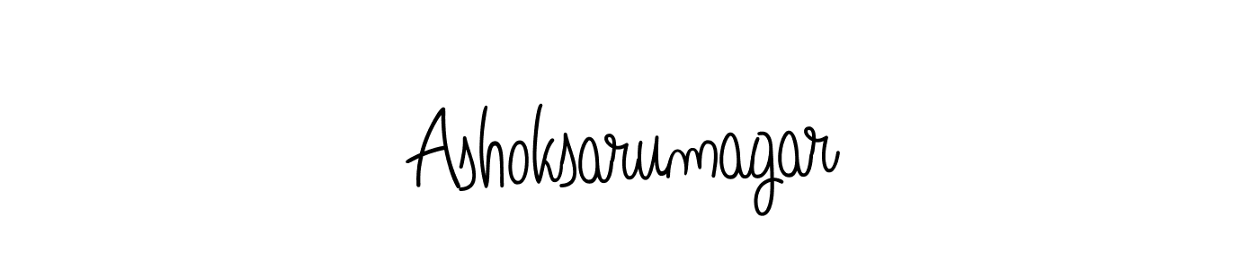 Make a beautiful signature design for name Ashoksarumagar. Use this online signature maker to create a handwritten signature for free. Ashoksarumagar signature style 5 images and pictures png