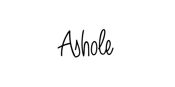 How to make Ashole signature? Angelique-Rose-font-FFP is a professional autograph style. Create handwritten signature for Ashole name. Ashole signature style 5 images and pictures png
