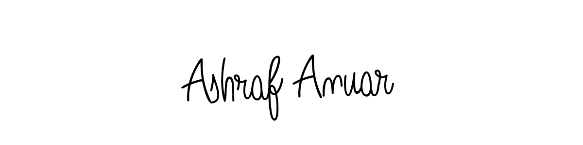 Once you've used our free online signature maker to create your best signature Angelique-Rose-font-FFP style, it's time to enjoy all of the benefits that Ashraf Anuar name signing documents. Ashraf Anuar signature style 5 images and pictures png