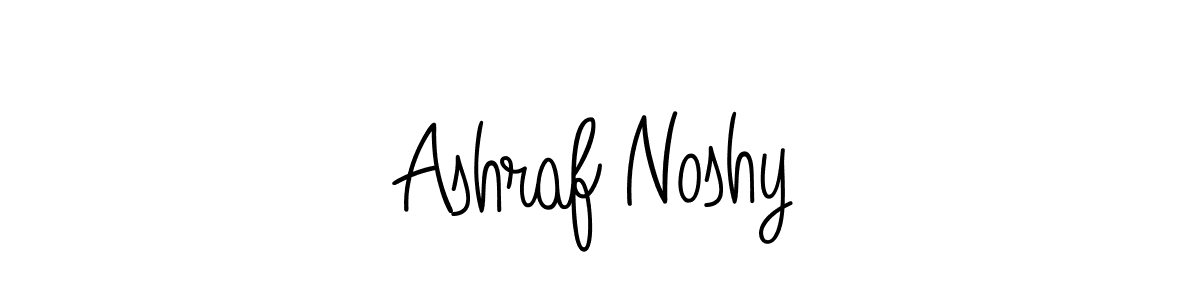 if you are searching for the best signature style for your name Ashraf Noshy. so please give up your signature search. here we have designed multiple signature styles  using Angelique-Rose-font-FFP. Ashraf Noshy signature style 5 images and pictures png