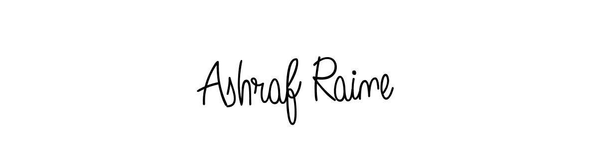 Make a beautiful signature design for name Ashraf Raine. Use this online signature maker to create a handwritten signature for free. Ashraf Raine signature style 5 images and pictures png