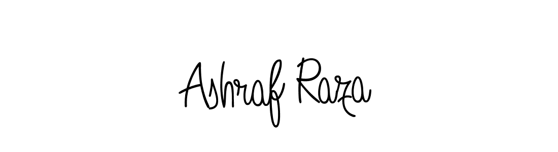 The best way (Angelique-Rose-font-FFP) to make a short signature is to pick only two or three words in your name. The name Ashraf Raza include a total of six letters. For converting this name. Ashraf Raza signature style 5 images and pictures png