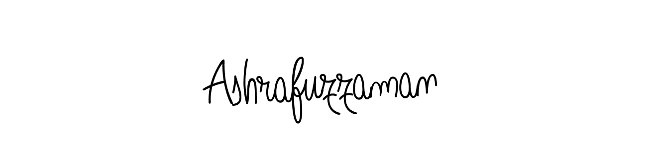 Use a signature maker to create a handwritten signature online. With this signature software, you can design (Angelique-Rose-font-FFP) your own signature for name Ashrafuzzaman. Ashrafuzzaman signature style 5 images and pictures png