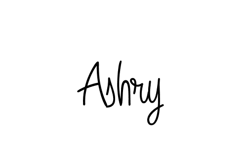 Create a beautiful signature design for name Ashry. With this signature (Angelique-Rose-font-FFP) fonts, you can make a handwritten signature for free. Ashry signature style 5 images and pictures png