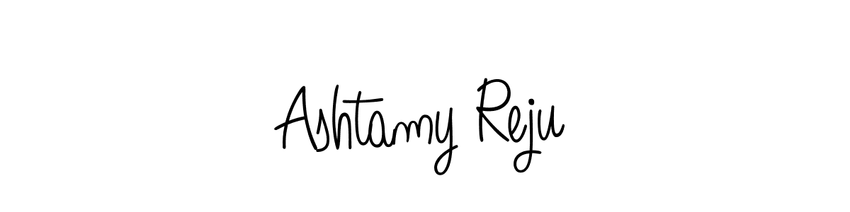 It looks lik you need a new signature style for name Ashtamy Reju. Design unique handwritten (Angelique-Rose-font-FFP) signature with our free signature maker in just a few clicks. Ashtamy Reju signature style 5 images and pictures png