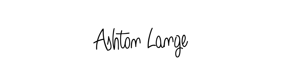 Also we have Ashton Lange name is the best signature style. Create professional handwritten signature collection using Angelique-Rose-font-FFP autograph style. Ashton Lange signature style 5 images and pictures png