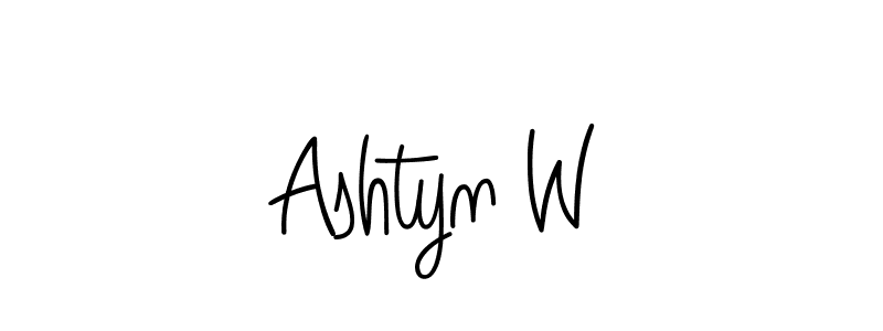 Once you've used our free online signature maker to create your best signature Angelique-Rose-font-FFP style, it's time to enjoy all of the benefits that Ashtyn W name signing documents. Ashtyn W signature style 5 images and pictures png