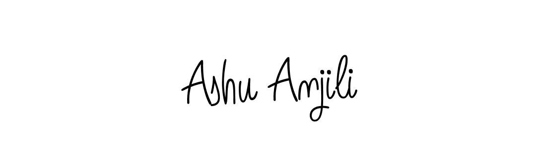 Similarly Angelique-Rose-font-FFP is the best handwritten signature design. Signature creator online .You can use it as an online autograph creator for name Ashu Anjili. Ashu Anjili signature style 5 images and pictures png