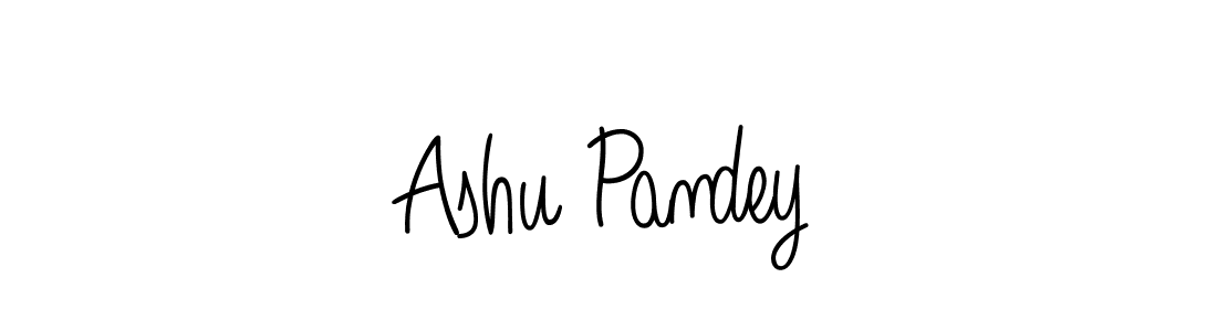 Create a beautiful signature design for name Ashu Pandey. With this signature (Angelique-Rose-font-FFP) fonts, you can make a handwritten signature for free. Ashu Pandey signature style 5 images and pictures png