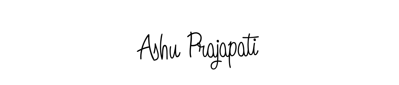 It looks lik you need a new signature style for name Ashu Prajapati. Design unique handwritten (Angelique-Rose-font-FFP) signature with our free signature maker in just a few clicks. Ashu Prajapati signature style 5 images and pictures png