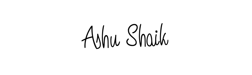 Make a beautiful signature design for name Ashu Shaik. Use this online signature maker to create a handwritten signature for free. Ashu Shaik signature style 5 images and pictures png