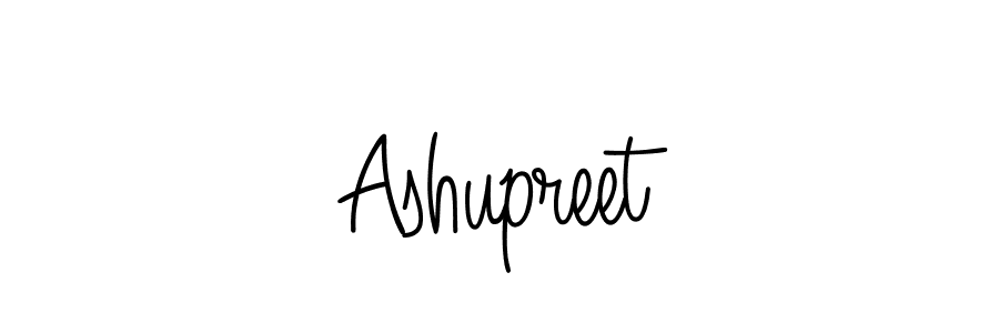The best way (Angelique-Rose-font-FFP) to make a short signature is to pick only two or three words in your name. The name Ashupreet include a total of six letters. For converting this name. Ashupreet signature style 5 images and pictures png