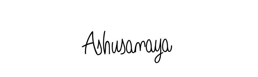 Also we have Ashusanaya name is the best signature style. Create professional handwritten signature collection using Angelique-Rose-font-FFP autograph style. Ashusanaya signature style 5 images and pictures png