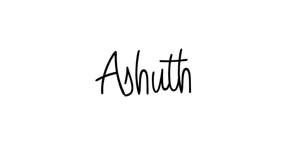 How to make Ashuth signature? Angelique-Rose-font-FFP is a professional autograph style. Create handwritten signature for Ashuth name. Ashuth signature style 5 images and pictures png