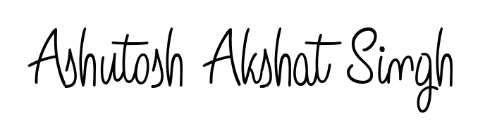 Enhance your business communications with Ashutosh Akshat Singh signature in Angelique-Rose-font-FFP lettering. Clean, modern, and universally compatible. Ashutosh Akshat Singh signature style 5 images and pictures png