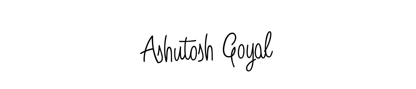 How to make Ashutosh Goyal signature? Angelique-Rose-font-FFP is a professional autograph style. Create handwritten signature for Ashutosh Goyal name. Ashutosh Goyal signature style 5 images and pictures png