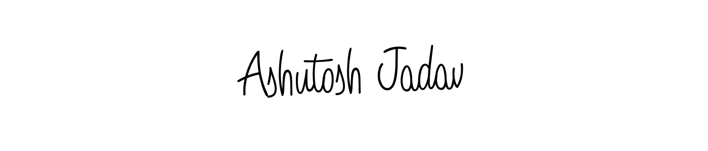 This is the best signature style for the Ashutosh Jadav name. Also you like these signature font (Angelique-Rose-font-FFP). Mix name signature. Ashutosh Jadav signature style 5 images and pictures png