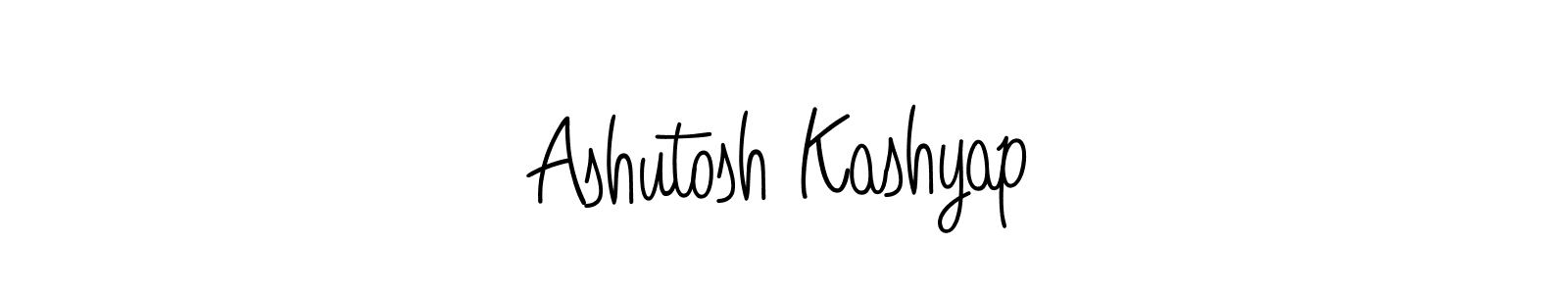 Ashutosh Kashyap stylish signature style. Best Handwritten Sign (Angelique-Rose-font-FFP) for my name. Handwritten Signature Collection Ideas for my name Ashutosh Kashyap. Ashutosh Kashyap signature style 5 images and pictures png