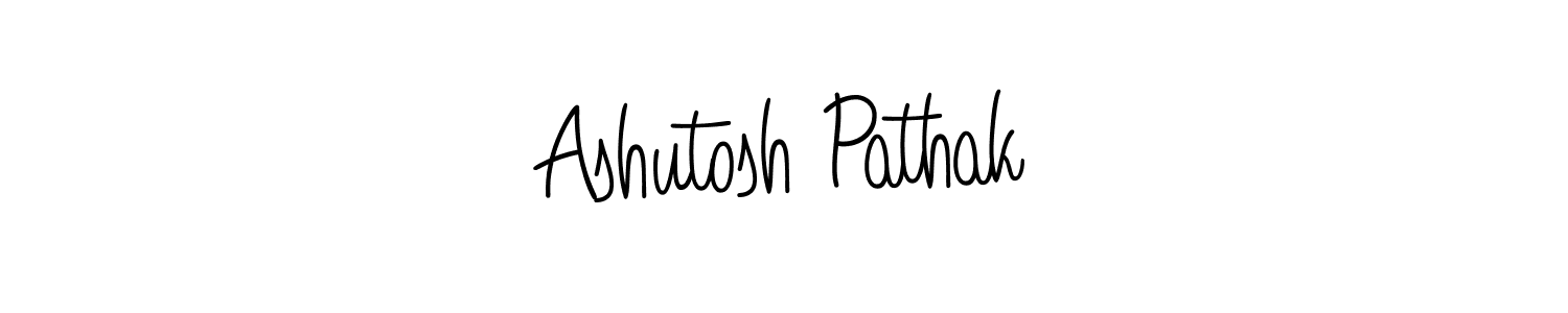 Ashutosh Pathak stylish signature style. Best Handwritten Sign (Angelique-Rose-font-FFP) for my name. Handwritten Signature Collection Ideas for my name Ashutosh Pathak. Ashutosh Pathak signature style 5 images and pictures png